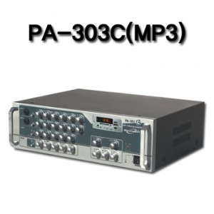 멀티 믹싱 2CH 스테레오 앰프 (노래방앰프) PA-303C MP3