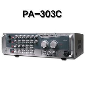 멀티 믹싱 2CH 스테레오 앰프 (노래방앰프) PA-303C